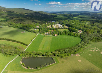 Chvalšiny, zemědělské pozemky 24.245 m2 - 5