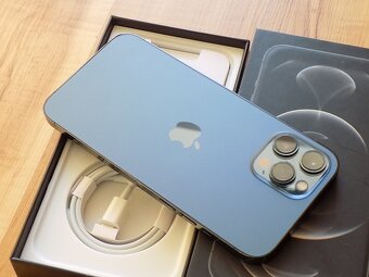 APPLE iPhone 12 Pro MAX 256GB Pacific Blue - ZÁRUKA - TOP - 5