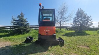 Minibagr Kubota Kx 018-4 Hyd svahovka - 5