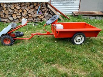 MF 70 s vozíkem předělaná na elektropohon - 5