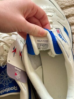 bílé pánské tenisky Reebok, vel 42 - 5
