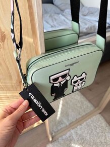 MINTOVÁ CROSSBODY KABELKA KARL LAGERFELD - 5