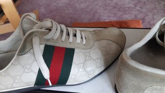 Boty GUCCI kůže 100% ORIGINÁLNÍ V.8,5 - 5
