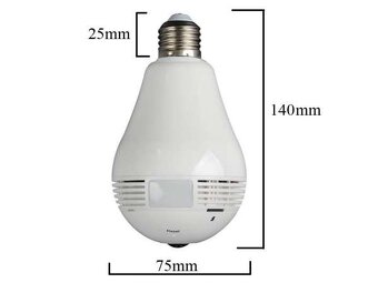 LED žárovka s P2P kamerou - 5