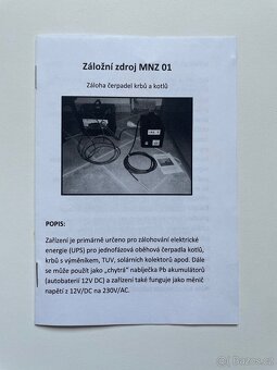 Záložní zdroj ke kotli - 5