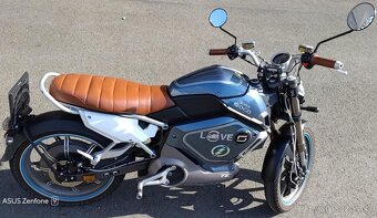 Elektromotocykl Super Soco TC modrý - 5