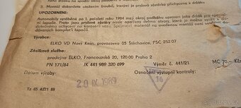 ŠKODA 105,120,GARDE RAPID Lapače nečistot za přední kola - 5
