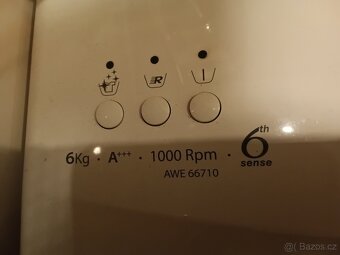 pračka Whirlpool AWE 66710 vrchní plnění - 5