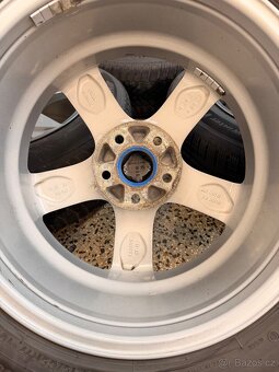 ALU kola Rial 5x112 R17 zimní pneu 215/65 R17 - 5