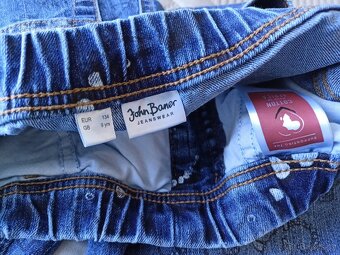 Nové džíny 128/134+nové tenisky, vel.33 - 5