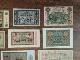 Staré německé bankovky - 5
