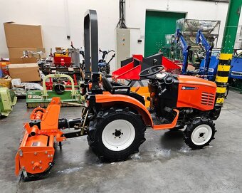 Malotraktor, traktor RHINO 25 M,AKCIA ORBA, pluh, rotavátor - 5