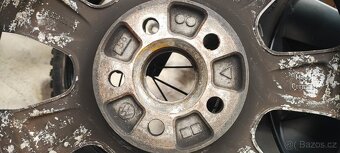 ALU kola Originál VW Borbet 6,5Jx16 5x100 pneu LETNÍ 205/55 - 5