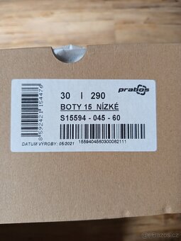 Prabos celokožené kotníkové Goretex - 5
