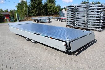 Přívěs MARTZ GT 500 3500kg valník, alu podlaha, ná - 5