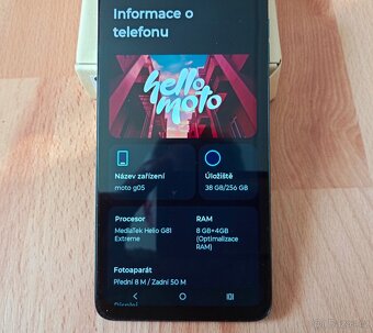 MOTOROLA moto g05 - 6.6",8GB/256GB, TOP - 5