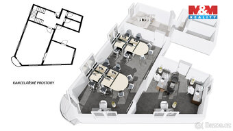Pronájem kancelářského prostoru v Dobrušce, ul. Novoměstská - 5