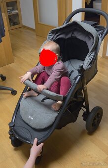Kočárek JOIE Litetrax 4S, gray flannel - 5