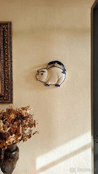 Vintage prasátko na zeď - 5