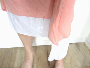 Nové vrstvené šaty s malbou - 5