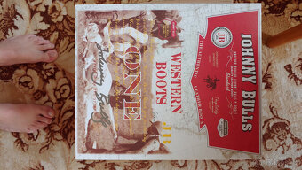 Nové kožené motoboty Johnny Bulls - 5