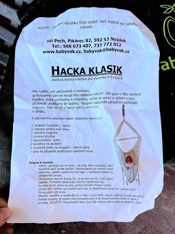 Textilní houpačka pro děti - 5