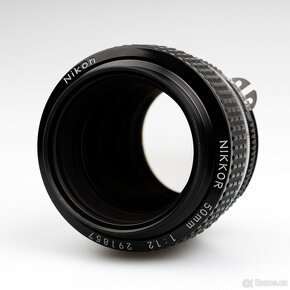 Nikon Nikkor F  50mm f/1,2 Ais ----- 100% stav - 5