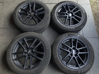 Alu kola PLATIN 17" 5x108 zimní pneu MICHELIN 215/55R17 - 5