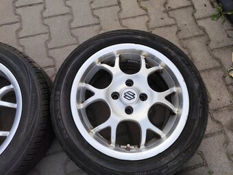 Alu kola 4 x 100 r15, letní 205/50/15 - 5
