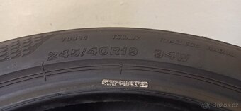Bridgestone 245/40 R19 94W 2x 4-5mm a 2x 3,5-4,5mm - 5