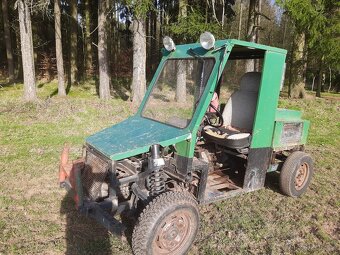 Malotraktor 4x4 nafta - 5