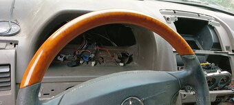 Dřevěný volant mercedes w220 - 5