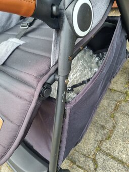 Kočarek Kinderkraft Grande Plus Grey - 5