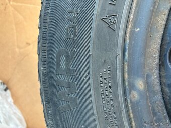 Disky s pneu M+S Nokian R15 195/65, plecháče 4 ks - 5