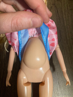 těhotná panenka barbie+ken+doplňky+kočárek - 5