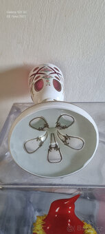 VELKÝ STAROŽITNÝ SKLENĚNÝ POHÁR VELIKOST 26 cm. - 5