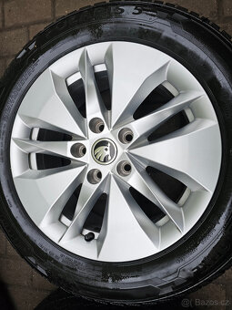 ALU zimní kola Twister orig Škoda 5x112 Octavia IV R16 5E3 - 5