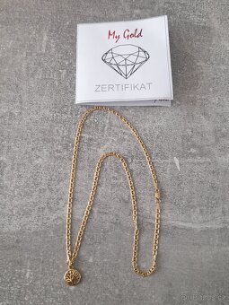 Dámský náhrdelník s přívěskem strom života 750 18k - 5