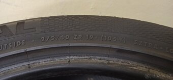 Continental SportContact 2 275/40 R19 105Y 5-5,5mm - 5