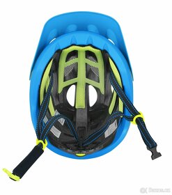 Přilba FORCE RAPTOR MTB fluo-modrá L - XL - 5