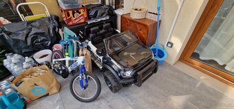 Auto pro 2 děti s novou výkonnější baterii - 5