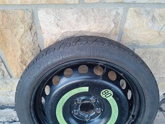 Dojezdová rezerva VW 5x112 125/70R19 - 5