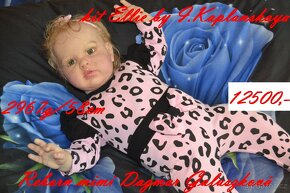 Prodám reborn blonďatou holčičku Ellie - 5