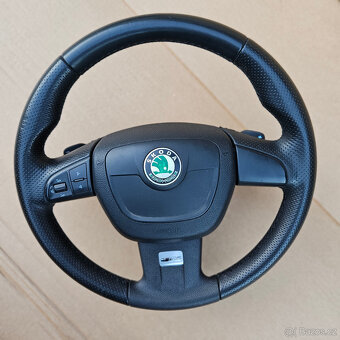 Škoda Octavia 2 RS Fabia 2 VRS volant s pádly - 5