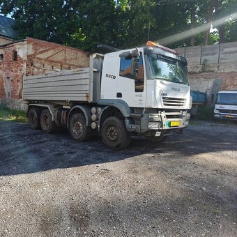 IVECO TRAKKER 41T440, 8x4 třístranný sklápěč. - 5