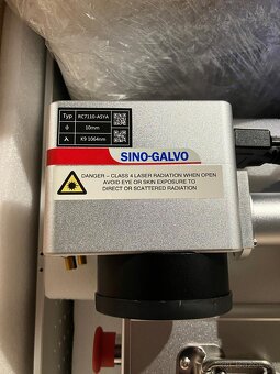 Fiber laser OMTech 30W 175x175 mm s ochranným boxem - 5