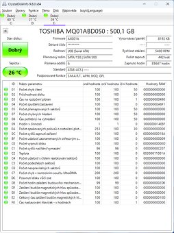 Rychlý externí disk ADATA 500 GB USB - 5