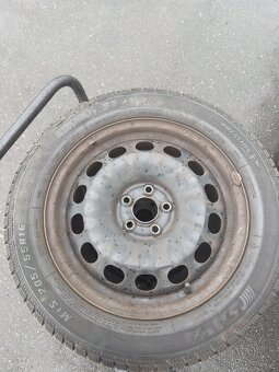 Sada plechových disků se zimními pneu - 5
