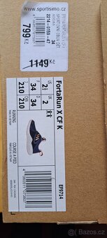 Dětské tenisky Adidas vel.34 - 5