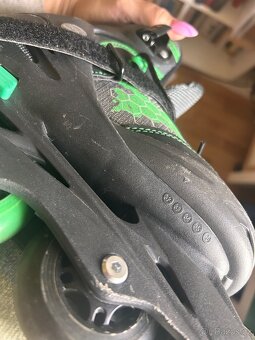 Dětské inline kolečkové brusle nastavitelné - 5